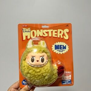 Pop Mart The Monsters Yellow Plush Keychain